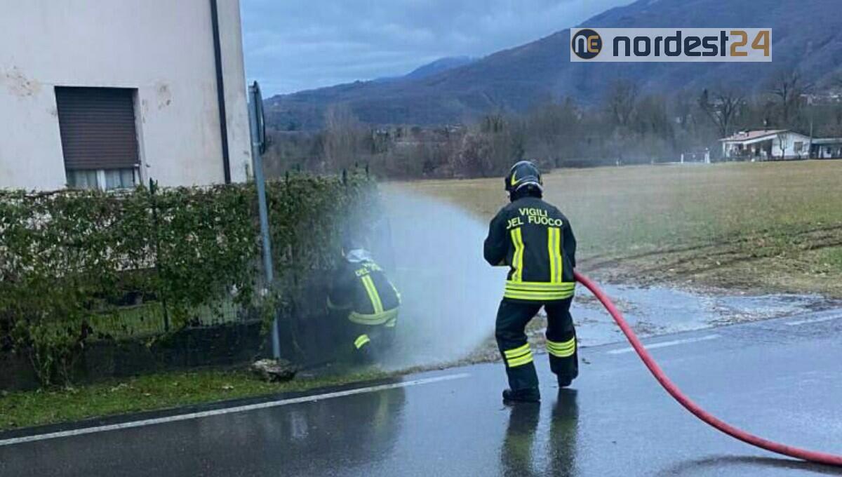 Fuga di gas ad Aviano: intervento dei vigili del fuoco - 