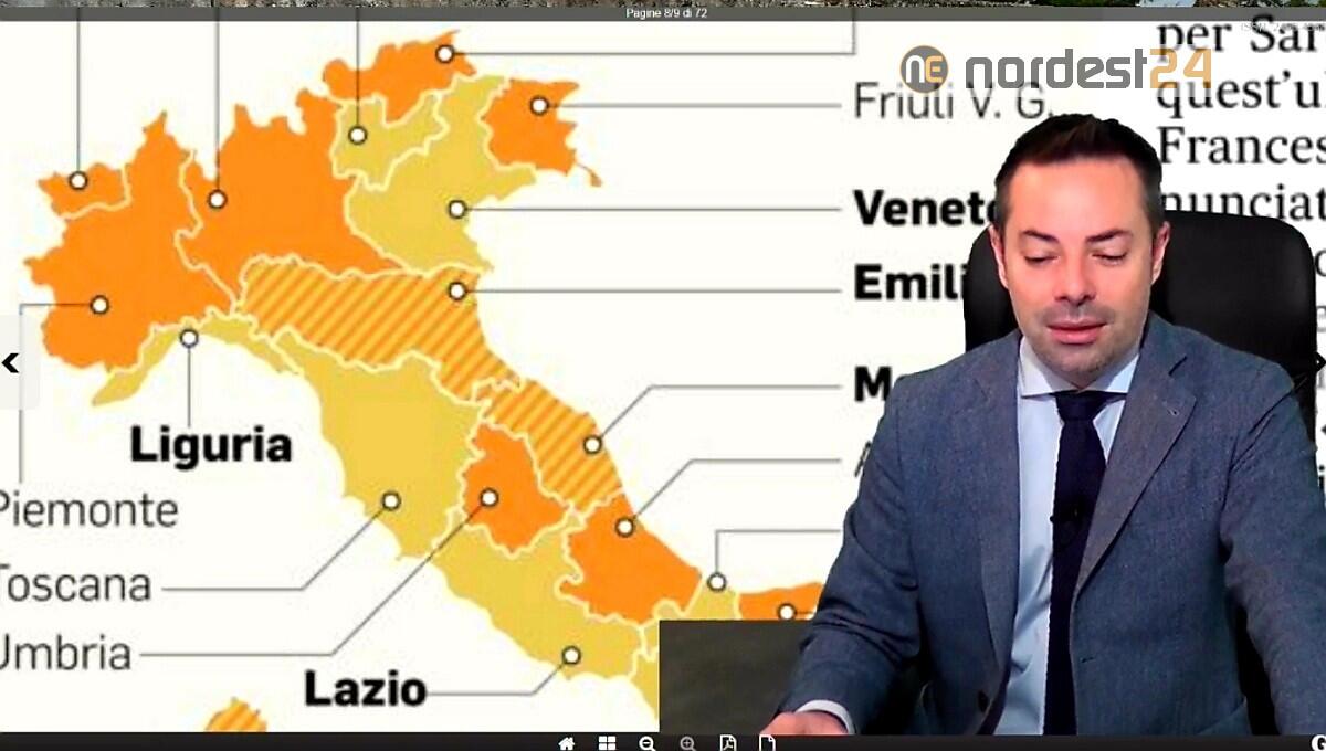 Veneto verso il giallo, Fvg rischia arancione. Rassegna stampa 28 gennaio - 