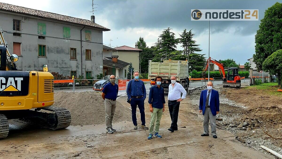 San Vito al Tagliamento, al termine il cantiere della rotatoria di Gleris - 