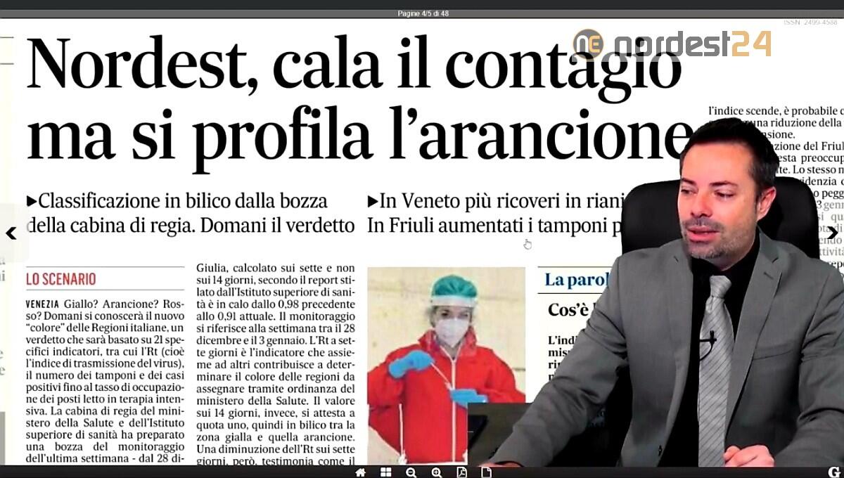 Oggi e domani "giallo rafforzato". Rassegna stampa 7 gennaio - 