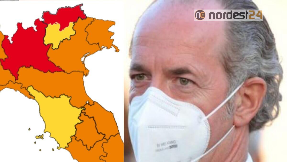 Ufficiale: il Veneto resta in zona arancione - 