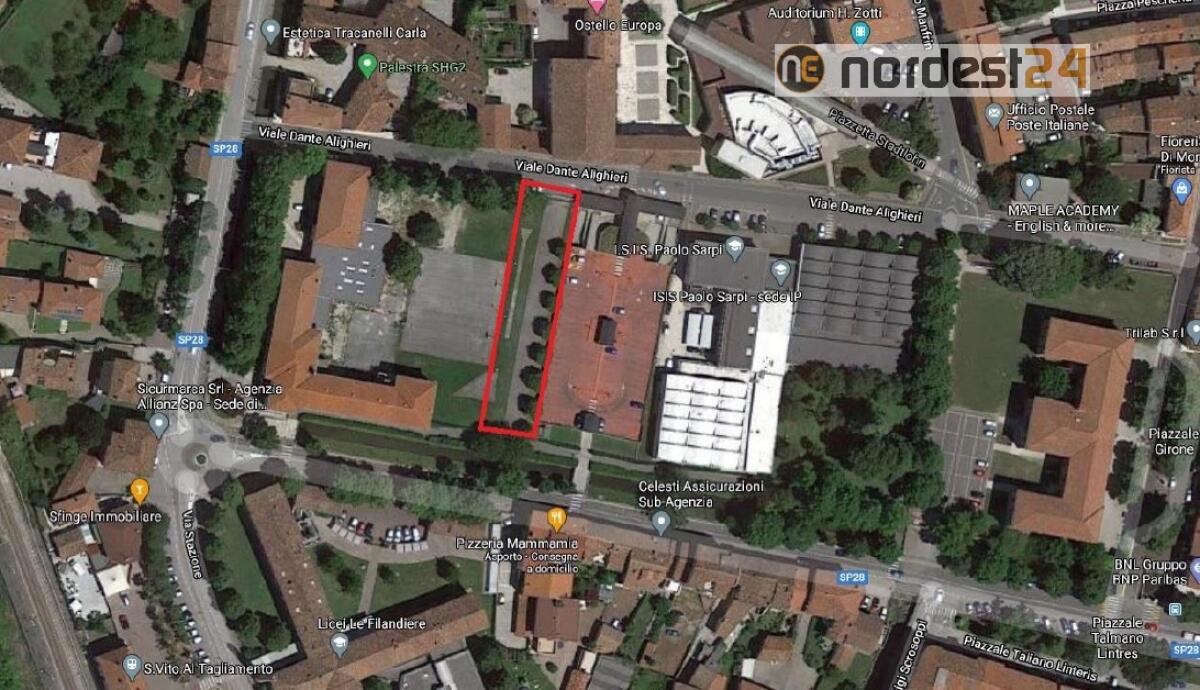 San Vito al Tagliamento, un nuovo parcheggio al servizio del centro storico - 