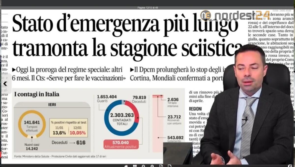 Stato d'Emergenza, altri sei mesi. Rassegna stampa 13 gennaio - 