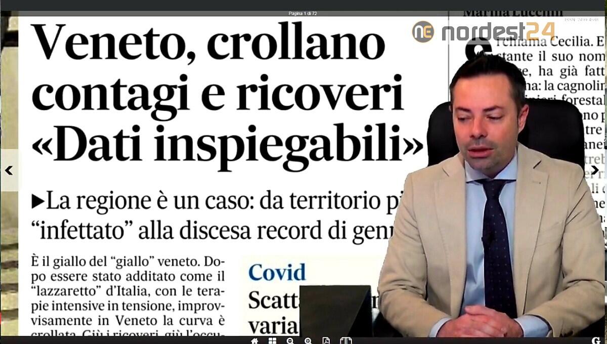Veneto, crollano contagi e ricoveri. Rassegna stampa 4 febbraio - 