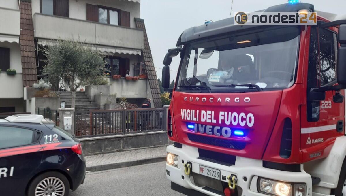 Tarcento. Esplosione all'interno dello scantinato di una villa a schiera - 