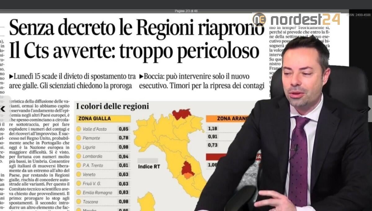 Spostamenti, senza Decreto le Regioni riaprono. Rassegna stampa 8 febbraio - 