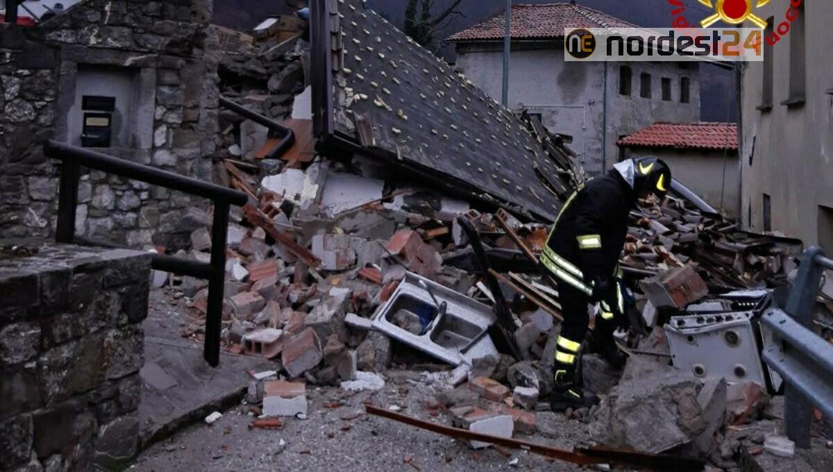 Fuga di gas, poi l'esplosione: crolla una casa in comune di Savogna - 