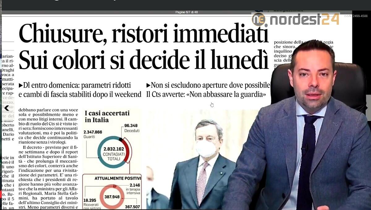 Nuovo Decreto entro domenica: le novità. Rassegna stampa 24 febbraio - 