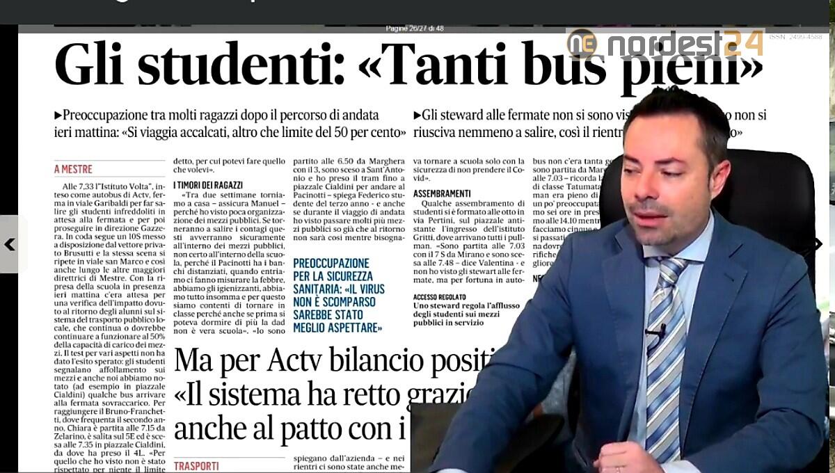 Ritorno a scuola, ancora disagi sui bus. Rassegna stampa 2 febbraio - 