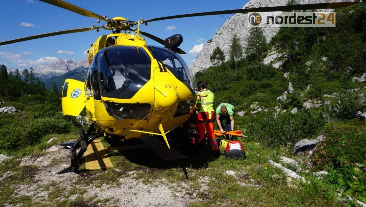 Travolto da un albero mentre fa legna: soccorso 46enne - 