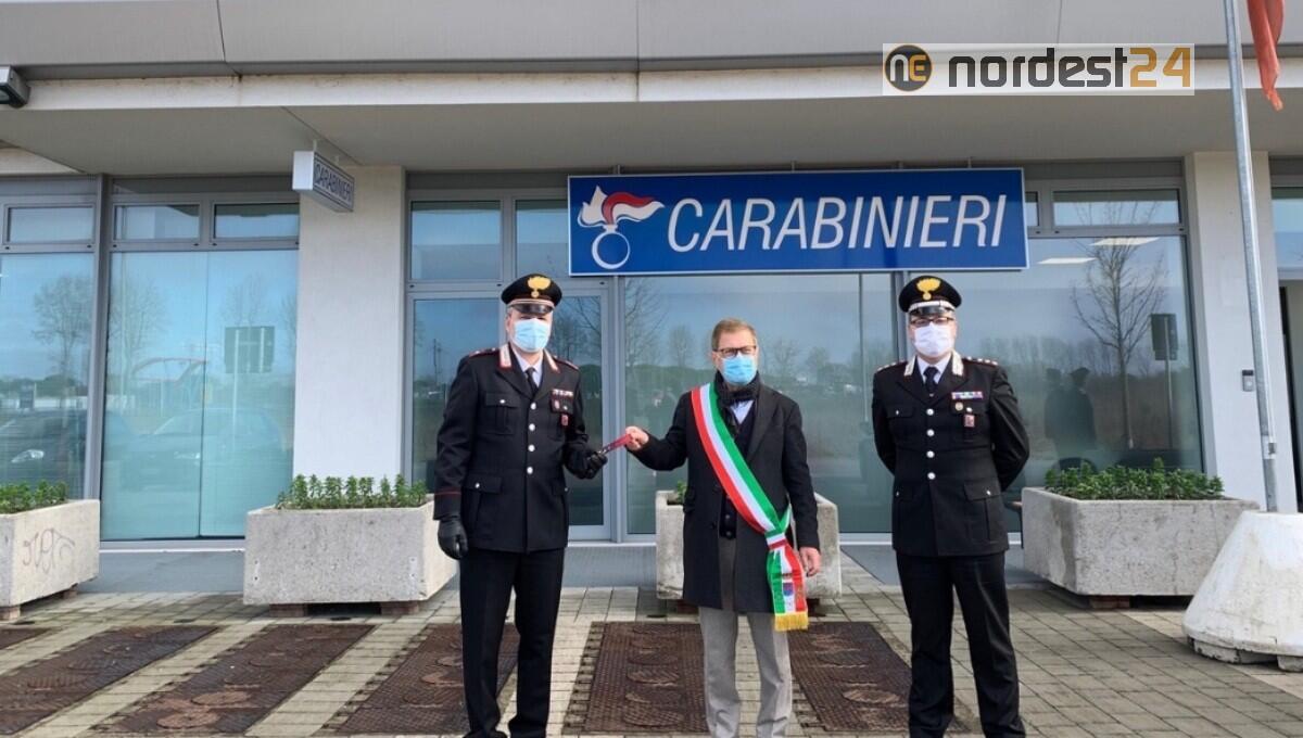 Jesolo. Sede provvisoria dei Carabinieri, la visita del sindaco Zoggia - 