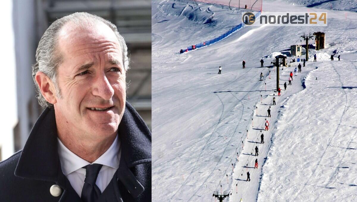 Covid, Zaia firma l'ordinanza per l'apertura degli impianti sci - 