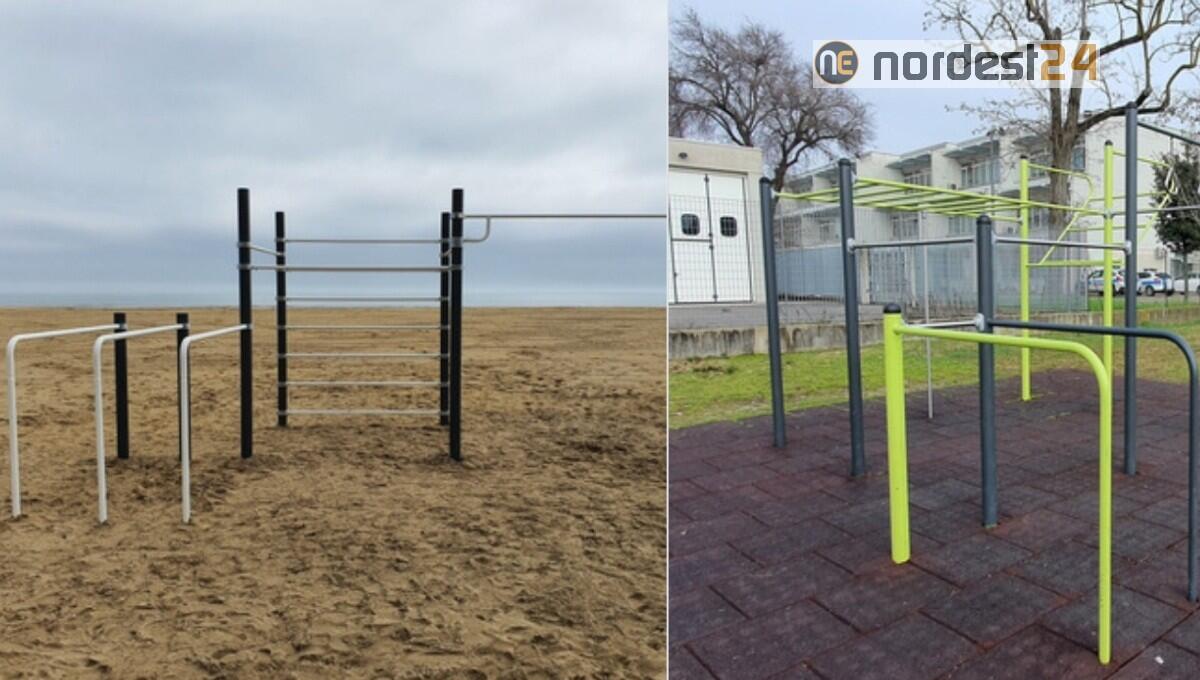 Lignano. Installate 2 nuove strutture per il fitness all’aria aperta - 