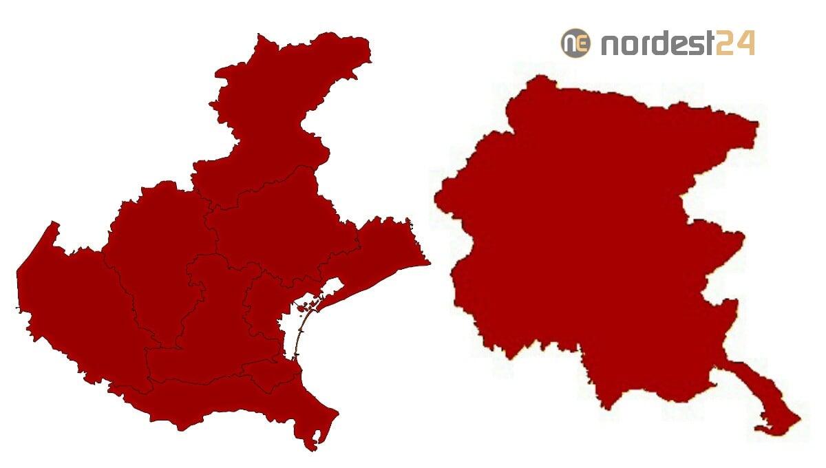 Veneto e Fvg in zona rossa: cosa si può fare e cosa è vietato - 