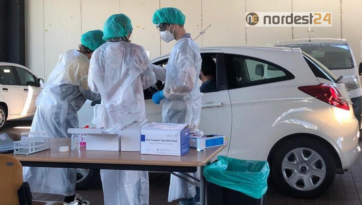 Covid, da oggi in Trentino i test salivari al drive through - 