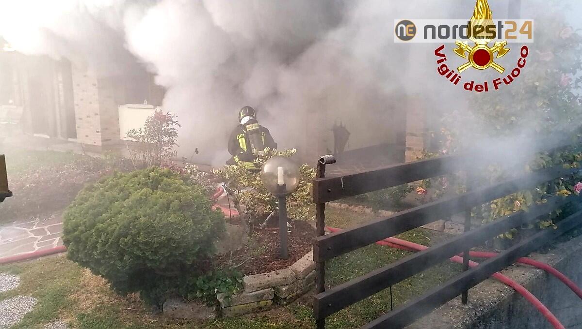 Incendio divampa all’interno di un seminterrato: nessun ferito - 