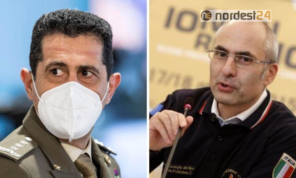 Figliuolo e Curcio vaccinati a Roma con AstraZeneca - 