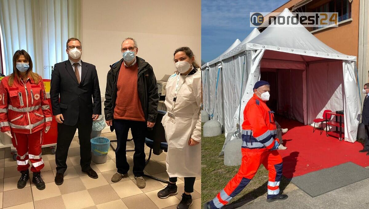 Albignasego, allestito un Punto vaccini per anziani in municipio - 