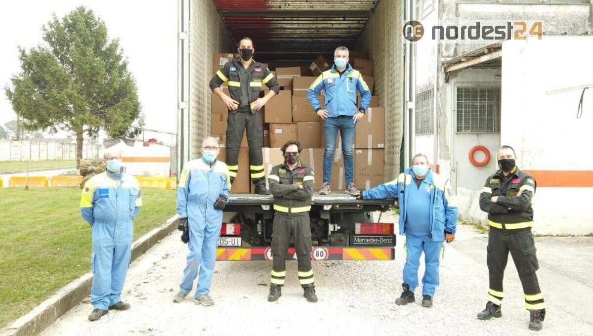 La solidarietà dei Vigili del Fuoco di Pordenone ai terremotati della Croazia - 