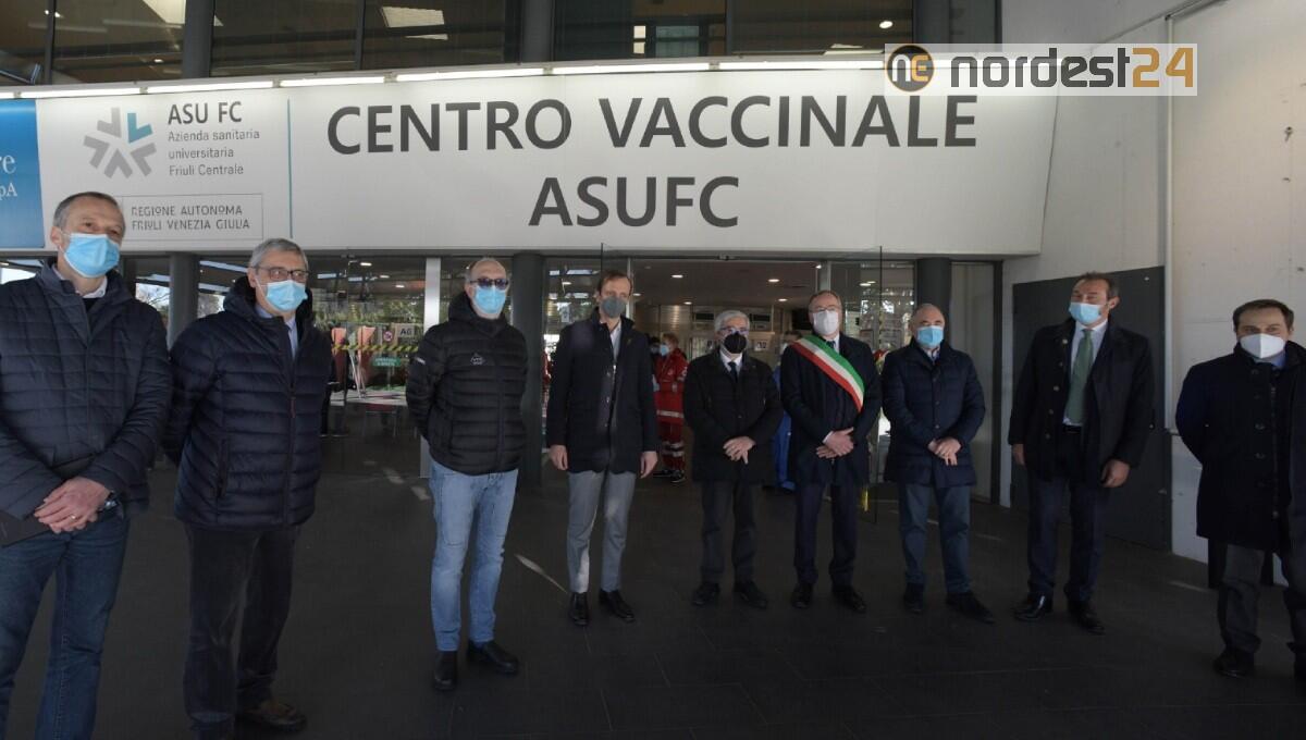 Martignacco, inaugurato il Centro vaccinale all'ente Fiera - 