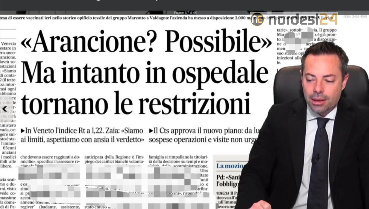 Veneto, stop a visite e interventi non urgenti. Rassegna stampa 26 marzo - 