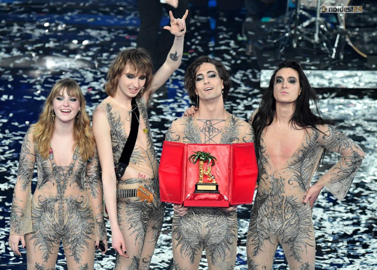 Sanremo 2021: i Maneskin vincono con “Zitti e buoni”, la classifica - 