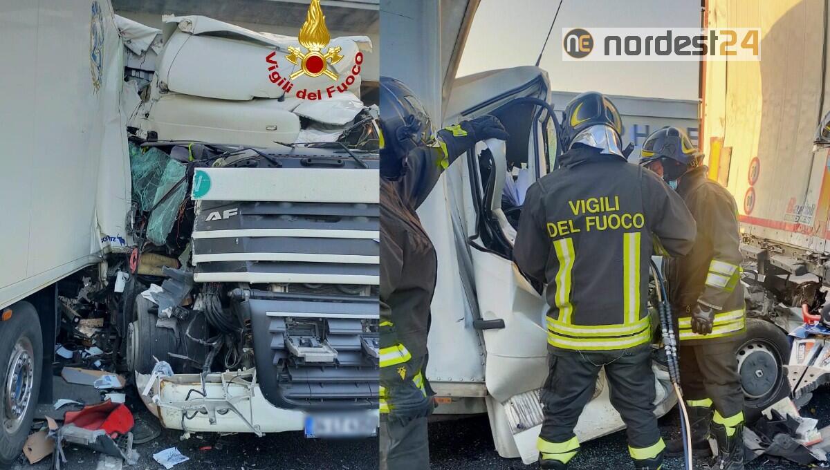 Incidenti in A4 tra San Donà e Cessalto: due morti e un ferito - 