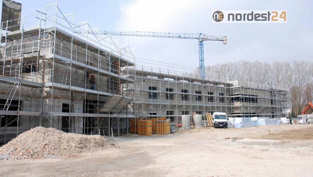San Donà. Il cantiere della nuova Rsa procede speditamente - 