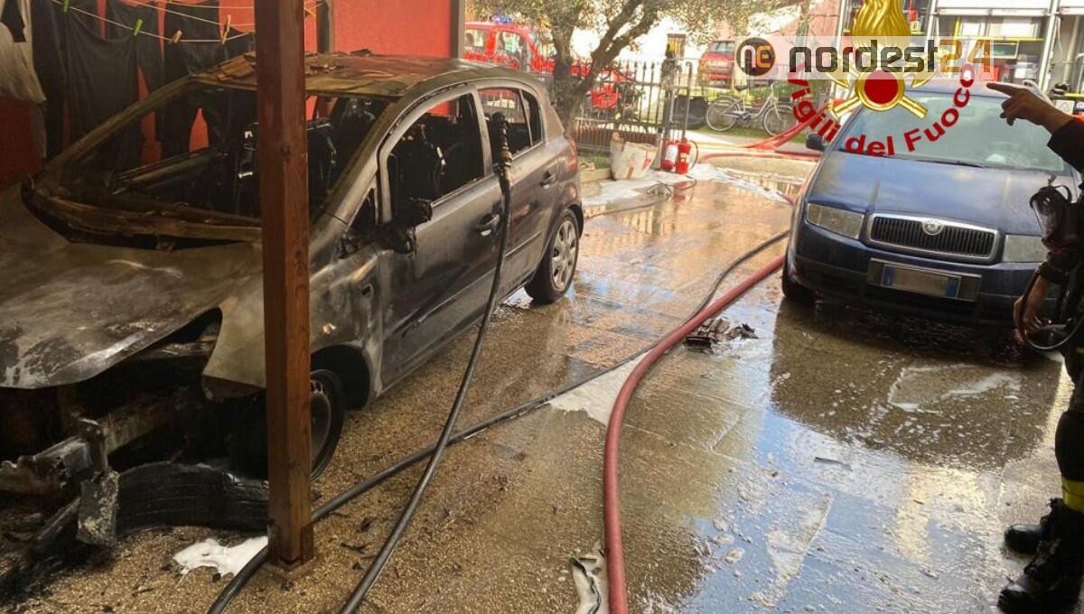 Incendio nel garage di un’abitazione: danni, ma nessun ferito - 