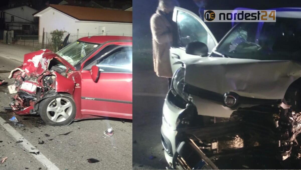 Violento scontro frontale tra due auto: ferite le conducenti - 