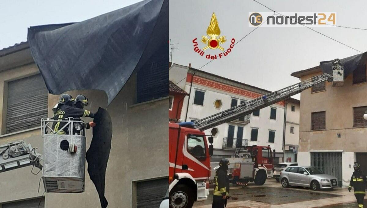 Maltempo in provincia di Pordenone, danni per il vento forte - 