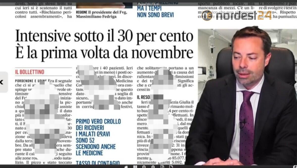 Crollo malati gravi: terapie intensive sotto al 30%. Rassegna stampa 20 aprile - 