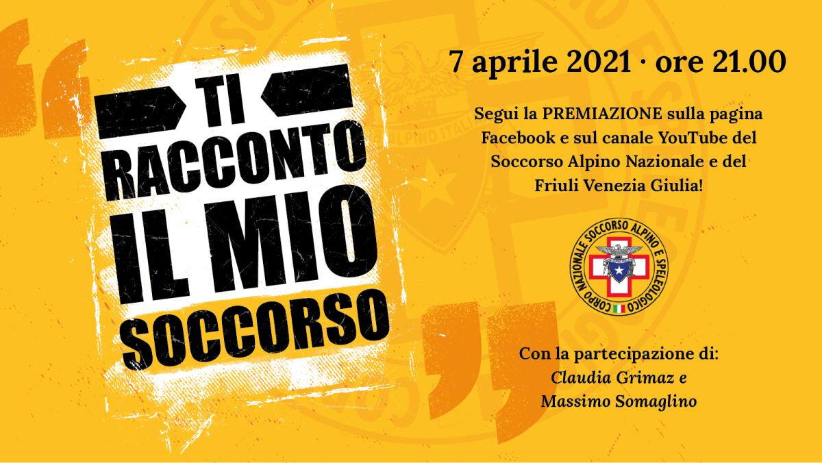 Ti racconto il mio soccorso - il 7 aprile alle 21 presentazione dei finalisti e del vincitore - 