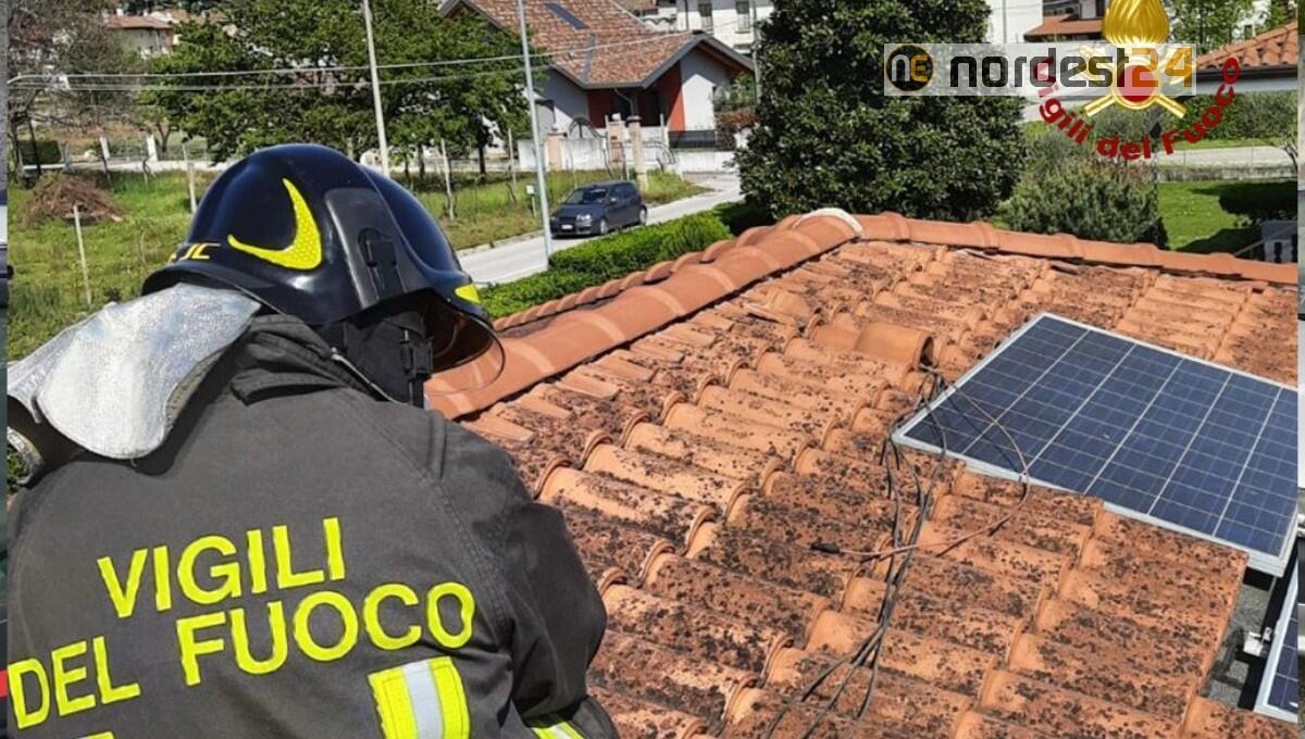 Incendio a Codropio: brucia l’inverter dell’impianto fotovoltaico - 