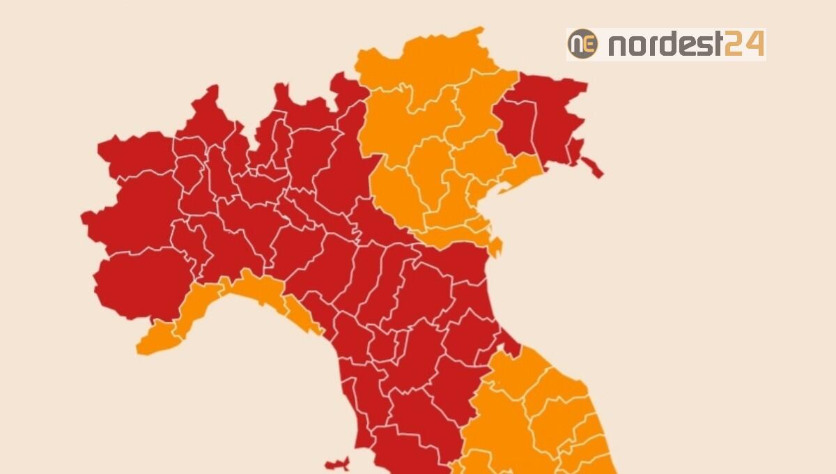 Cambia il conteggio, Fvg verso l'arancione dal 14 aprile - 