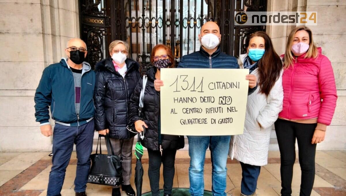 Udine, 1311 firme per dire "NO al Centro Rifiuti nel quartiere Di Giusto" - 