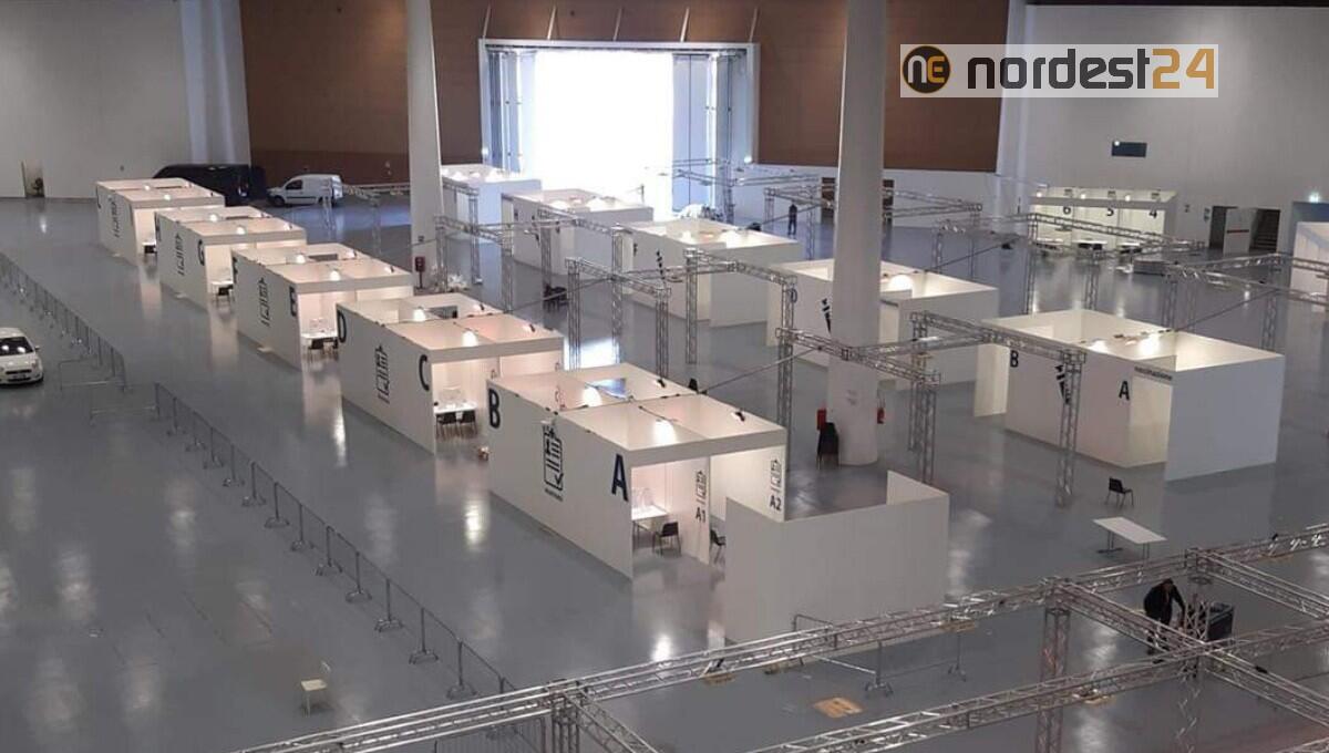 Apre domani il più grande hub del Veneto a Marghera: vaccini 12 ore al giorno - 