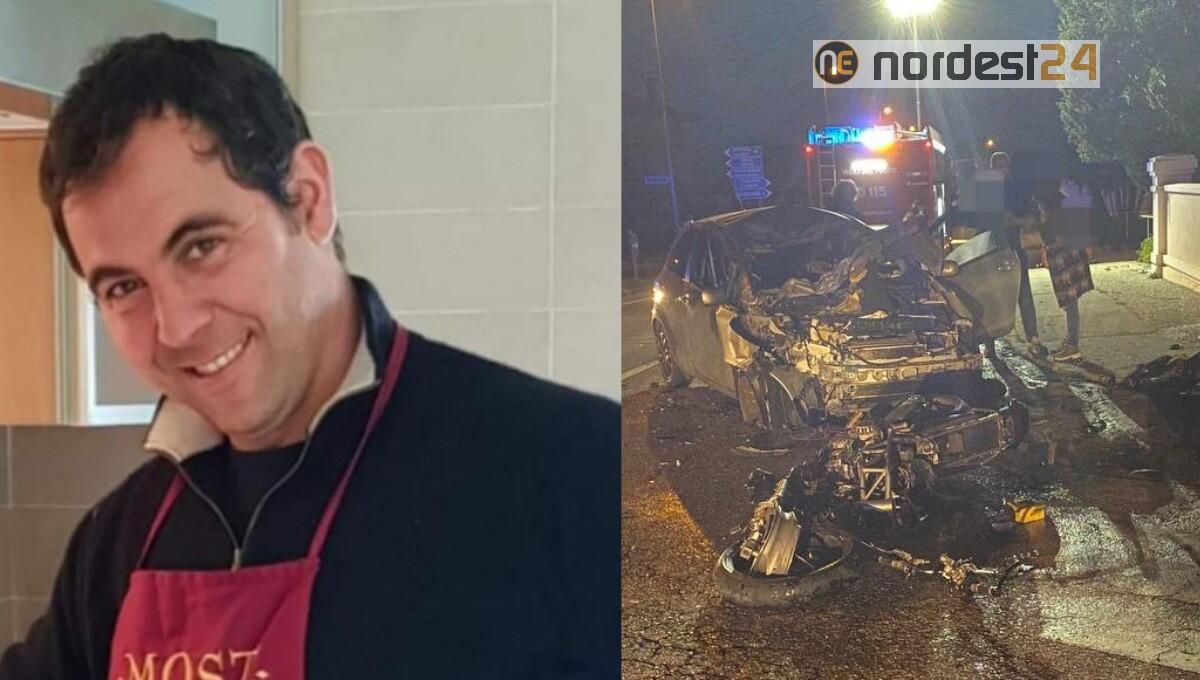 Incidente a Mortegliano: scontro tra auto e moto, morto Ermanno Germano - 