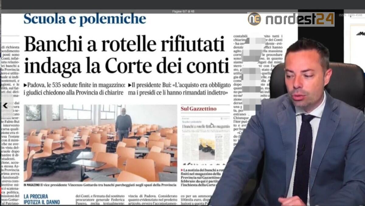 Banchi a rotelle rifiutati, indaga La Corte dei Conti. Rassegna stampa 29 aprile - 