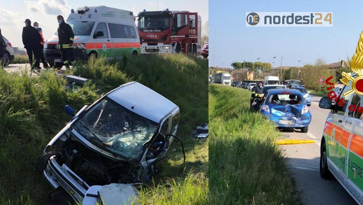 Scontro tra due auto: i conducenti in gravi condizioni - 