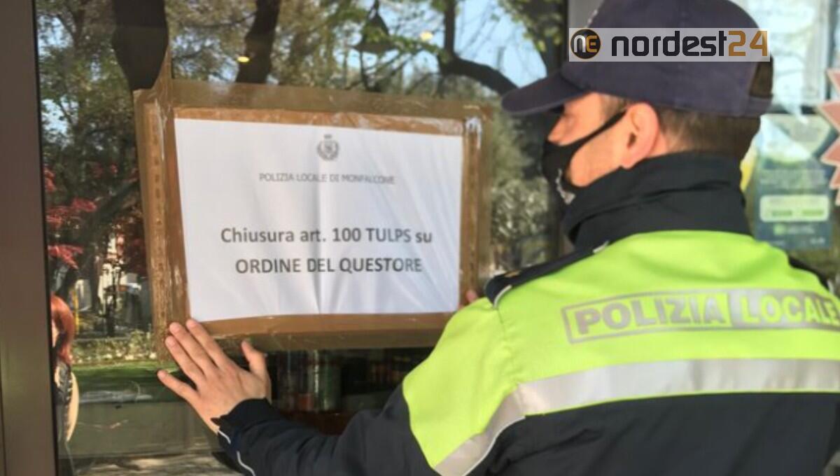 Monfalcone, sospese le licenze a due bar - 