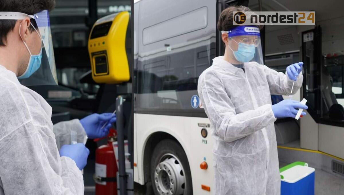 In Veneto "tamponi" nei bus per verificare la presenza di Covid - 