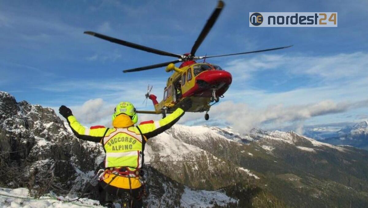 Precipita con il parapendio in Vallagarina: pilota elitrasportato all'ospedale - 