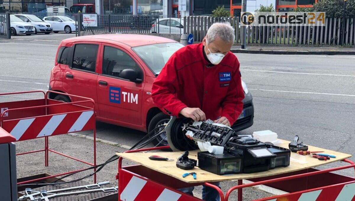 TIM porta a Udine la fibra ottica ultraveloce - 