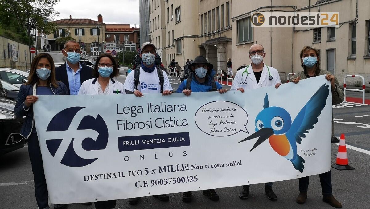 A piedi da Trieste a Genova per sensibilizzazione sulla fibrosi cistica - 