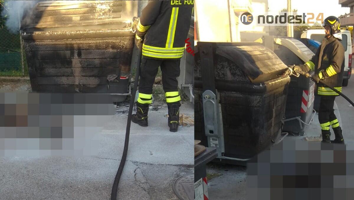 Tragedia a Brondolo, Chioggia: persona deceduta carbonizzata accanto ad un cassonetto - 