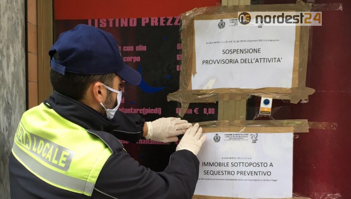 Riapre nonostante il divieto: sanzionato e richiuso centro massaggi - 