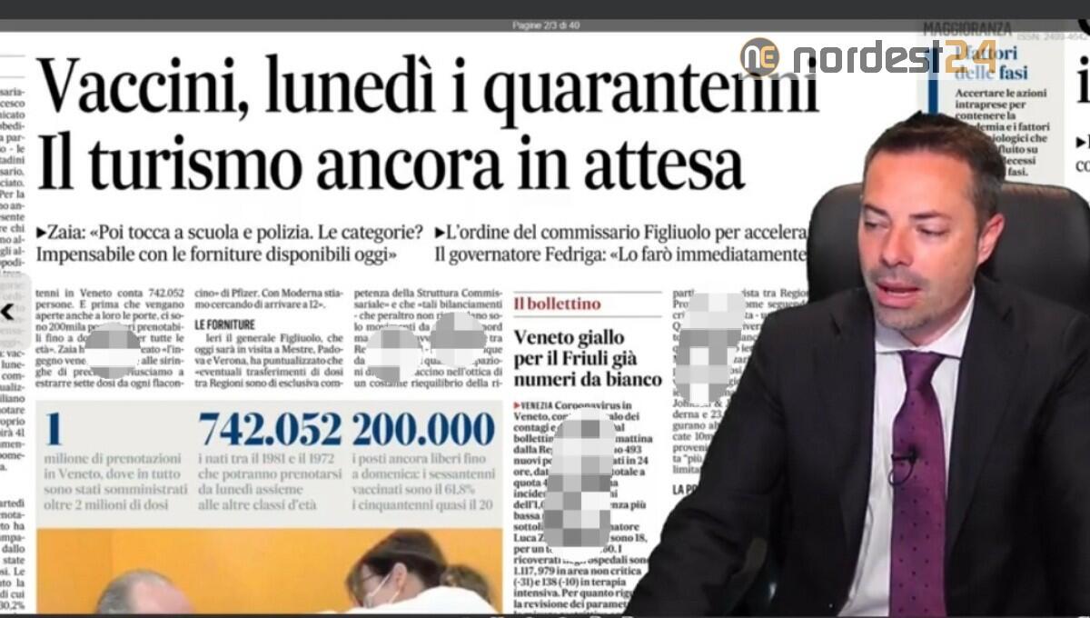 Vaccini, tocca ai quarantenni da lunedì. Rassegna stampa 13 maggio - 