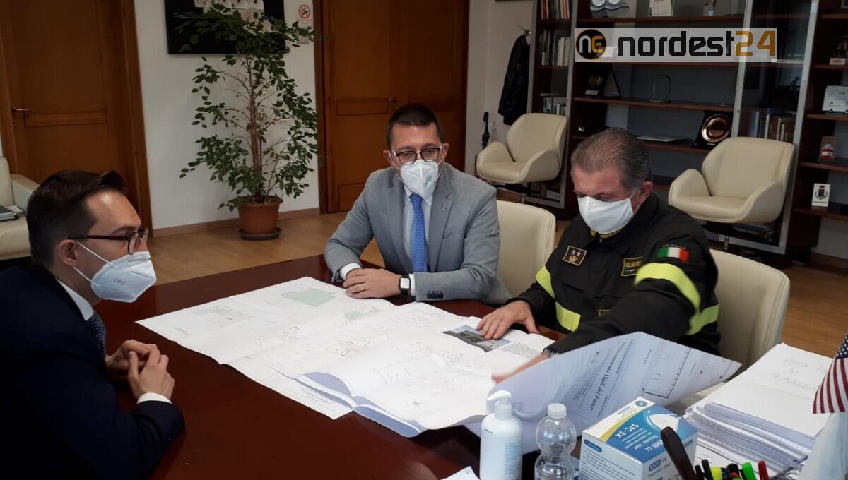 Lignano. Presentato il progetto della nuova caserma dei Vigili del Fuoco volontari - 