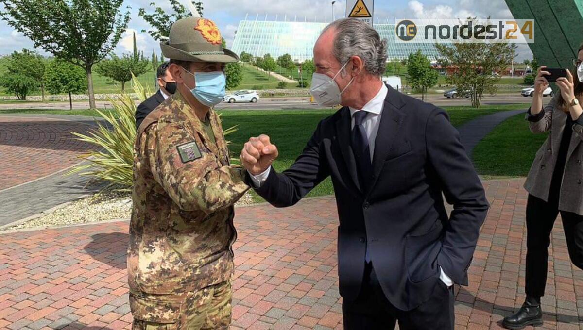 Covid, Figliuolo in visita a strutture vaccini Veneto - 